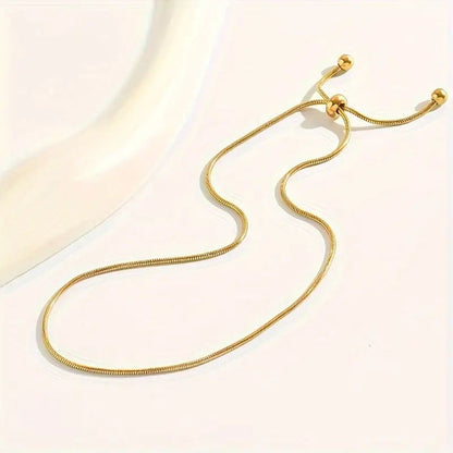Adjustable Ball Bead Ankle Bracelet For Women