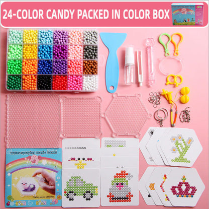 DIY magic beads water sticky beads making toys