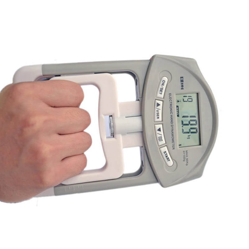 Wholesale high quality electronic display grip device with AA battery adjustable hand dynamometer