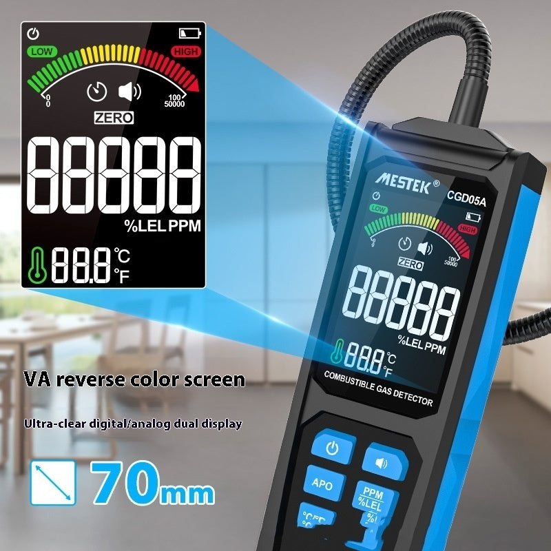 Natural Gas Gas Alarm Combustible Gas Detector