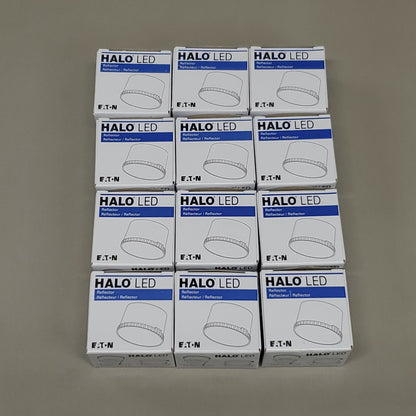 EATON HALO LIGHTING 12PK of LED Reflectors Black TIR45WFS55 (New)