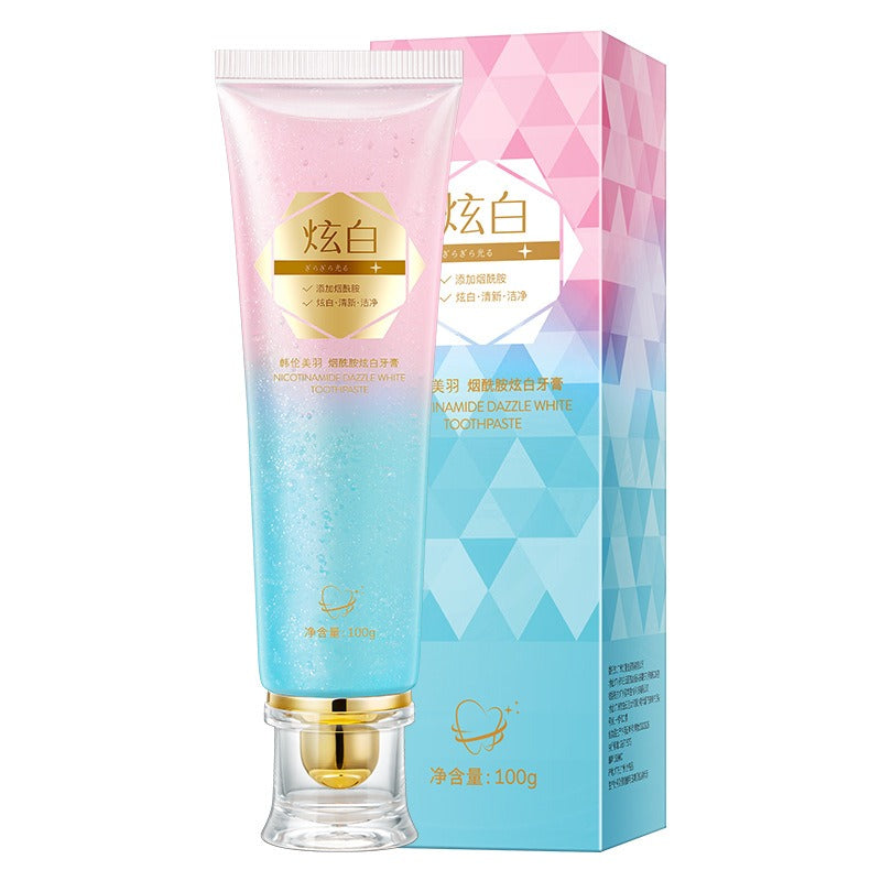 Xuanbai toothpaste freshens breath niacinamide toothpaste removes bad breath tooth stains teeth and breath care