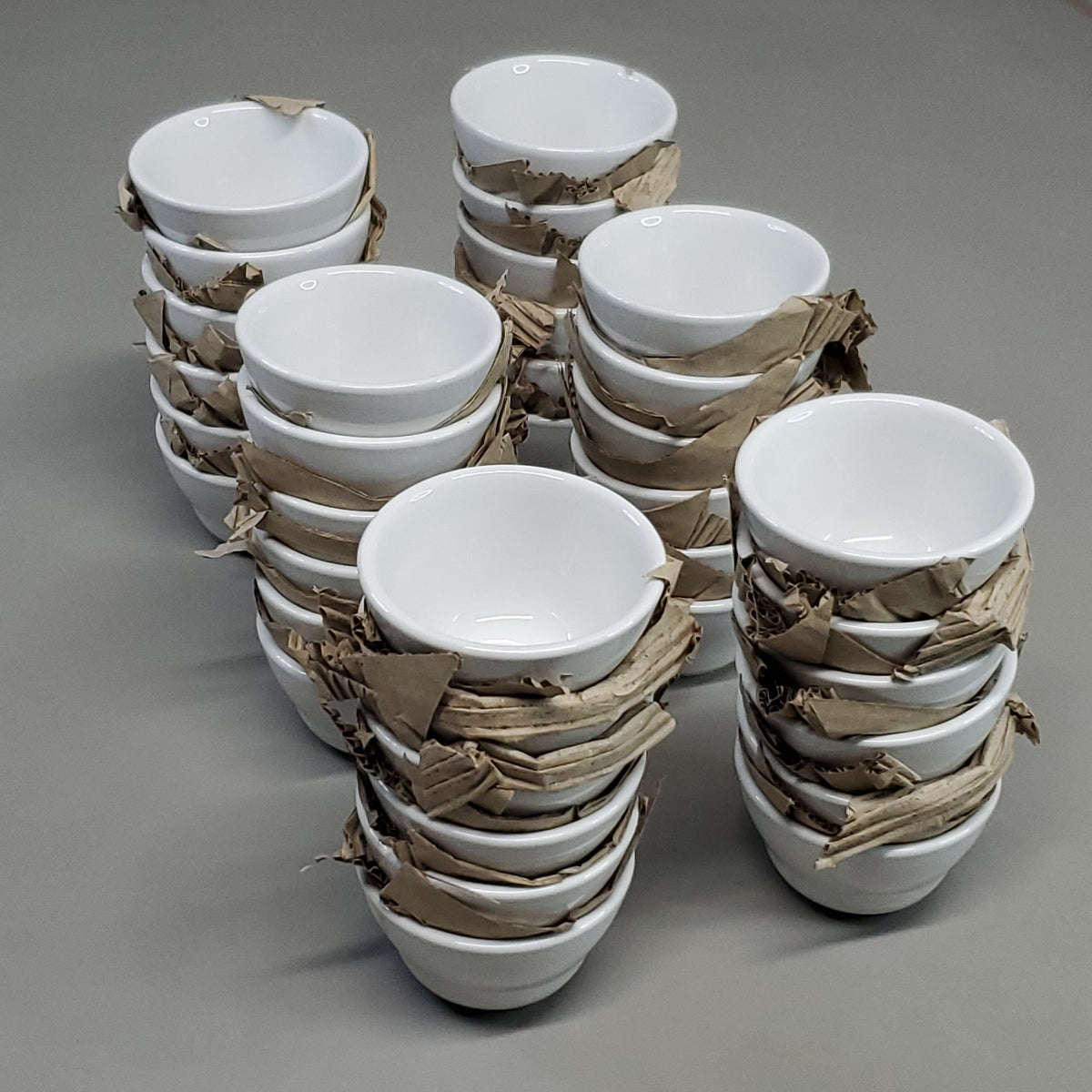 LIBBEY WORLD TABLEWARE 3 Dozen (36) Porcelana Bouillon 7 oz 840-345-007 (New)