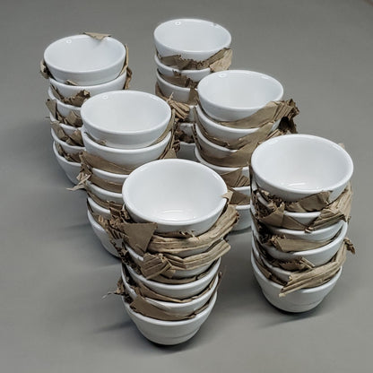 LIBBEY WORLD TABLEWARE 3 Dozen (36) Porcelana Bouillon 7 oz 840-345-007 (New)