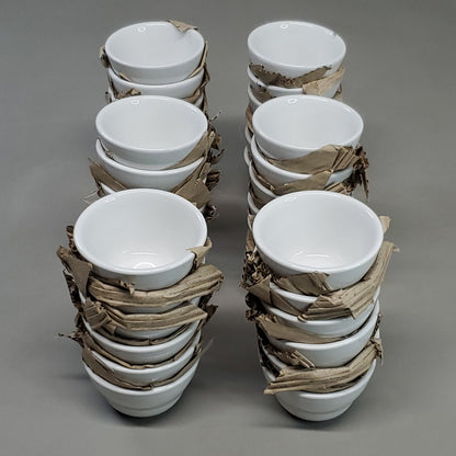 LIBBEY WORLD TABLEWARE 3 Dozen (36) Porcelana Bouillon 7 oz 840-345-007 (New)
