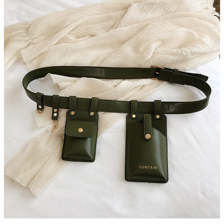 Tide crossbody bag waist bag change phone