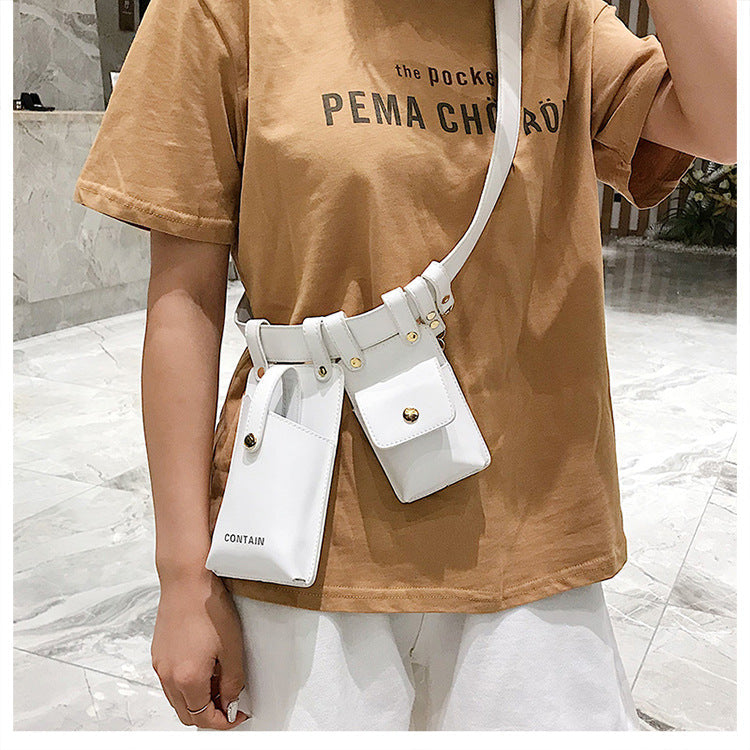 Tide crossbody bag waist bag change phone