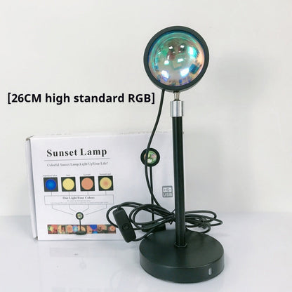 Sunset Projection Lamp Sunset Projector Night Light Wall Decoration Lighting