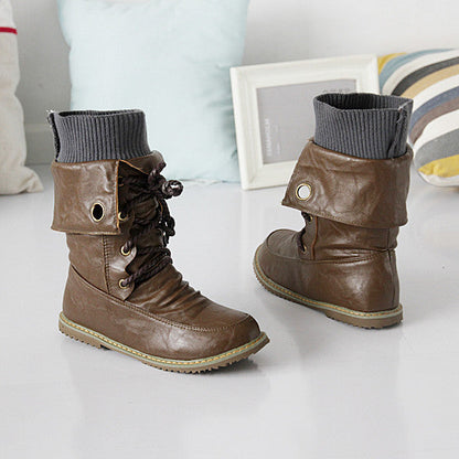 Soft leather motorcycle booties