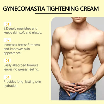Bee Venom Chest Firming Massage Cream Men's Chest Treatment Firming Chest Massage Body Cream
