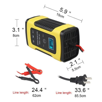 Car battery charger 12V full intelligent automatic battery charger