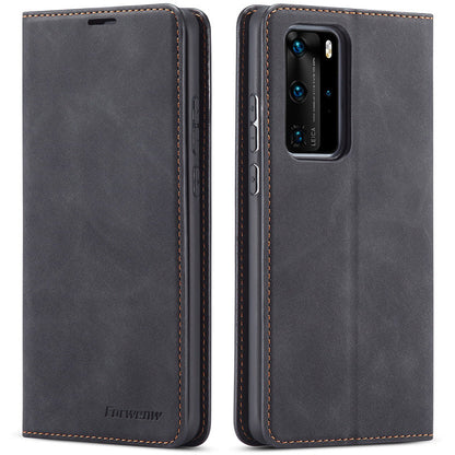 P40Pro Flip-type Card-inserting Mobile Phone Leather Case