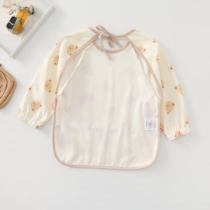 Fashion Waterproof Inside-out Bib Children's Feeding Clothes