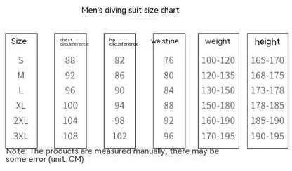 Split Diving Suit Split Men's Hooded Cold-proof Warm Surfing Suit Diving Suit Long Sleeve