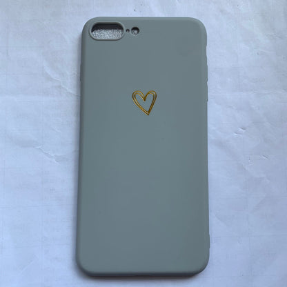 Compatible with Apple, Simple small love iPhone case