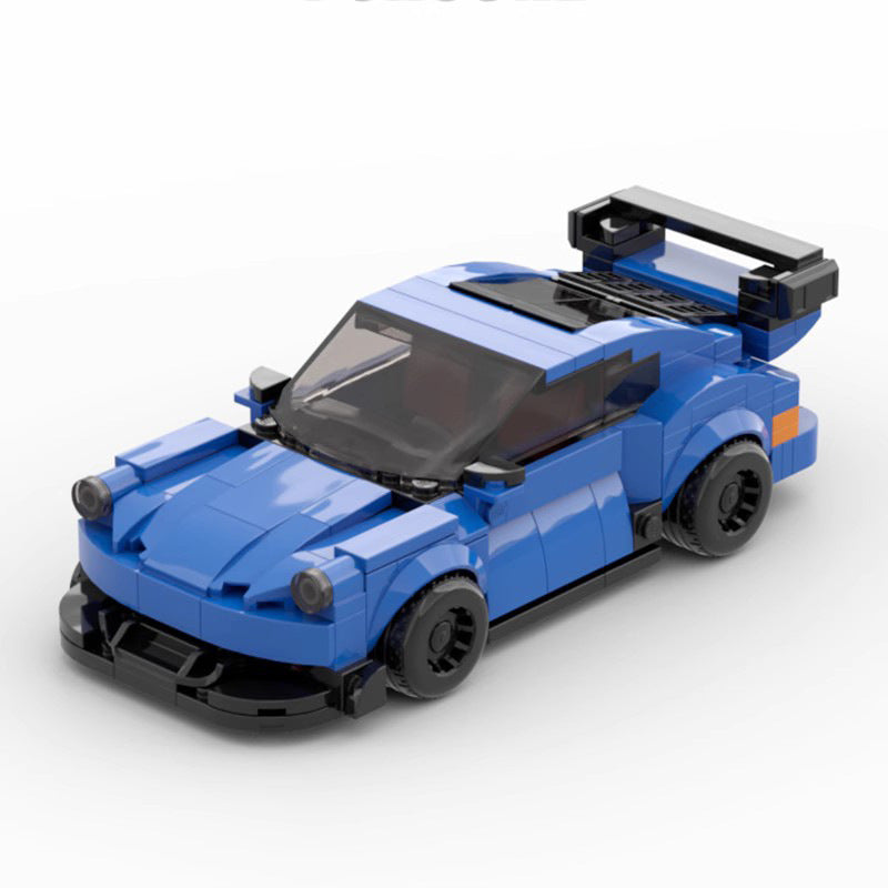 8-grid Building Block Car Model