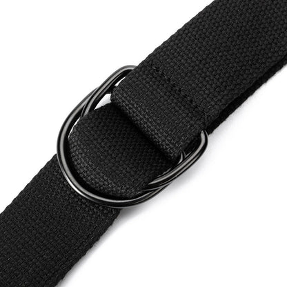 Double Ring Buckle Belt Men And Women