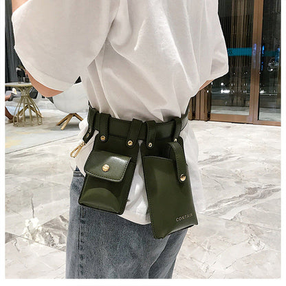 Tide crossbody bag waist bag change phone