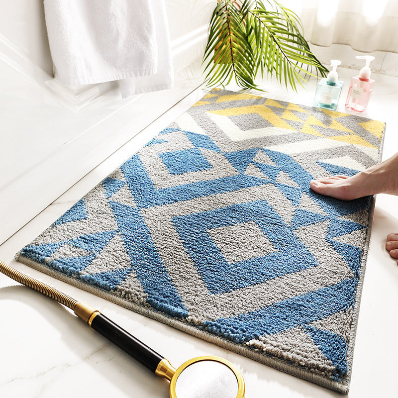 Absorbent Non-Slip Bathroom Floor Mats