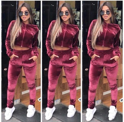 Sportswear two-piece suit
