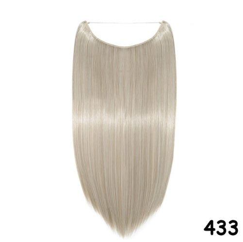 S-noilite 20" Invisible Wire Hair Extensions