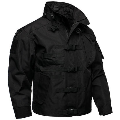Outdoor Windproof And Water-resistant Wide-fit Shell Jacket