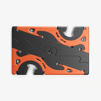 Card type mobile phone holder