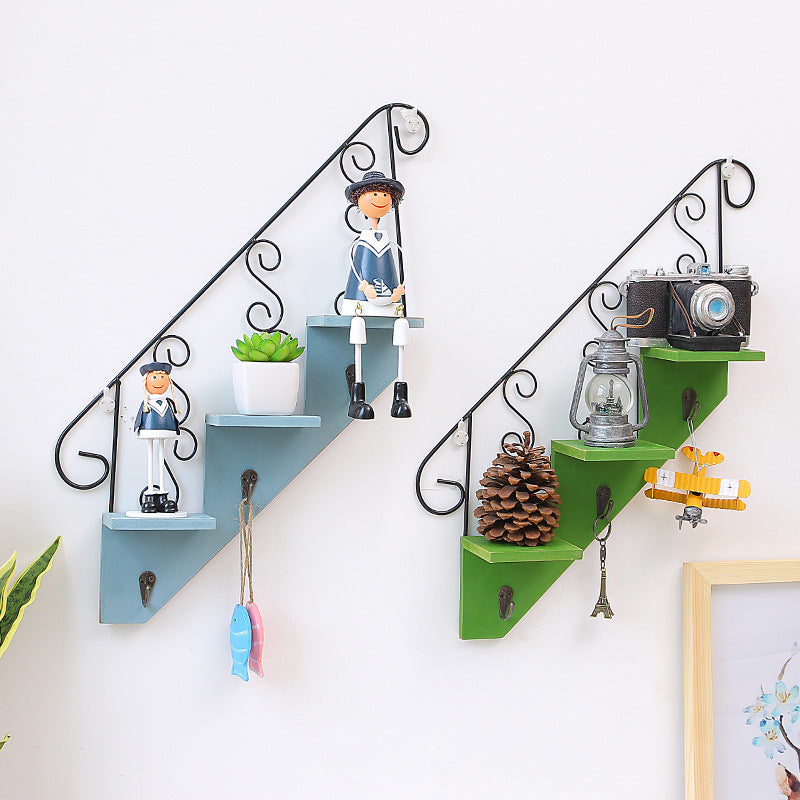 Trapezoidal Hook Wall Flower Stand