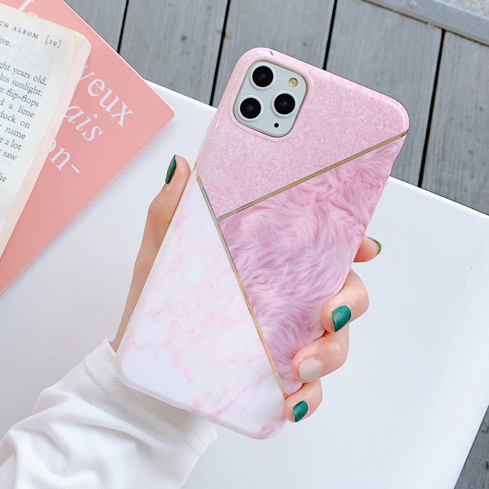 Geometric mosaic phone case