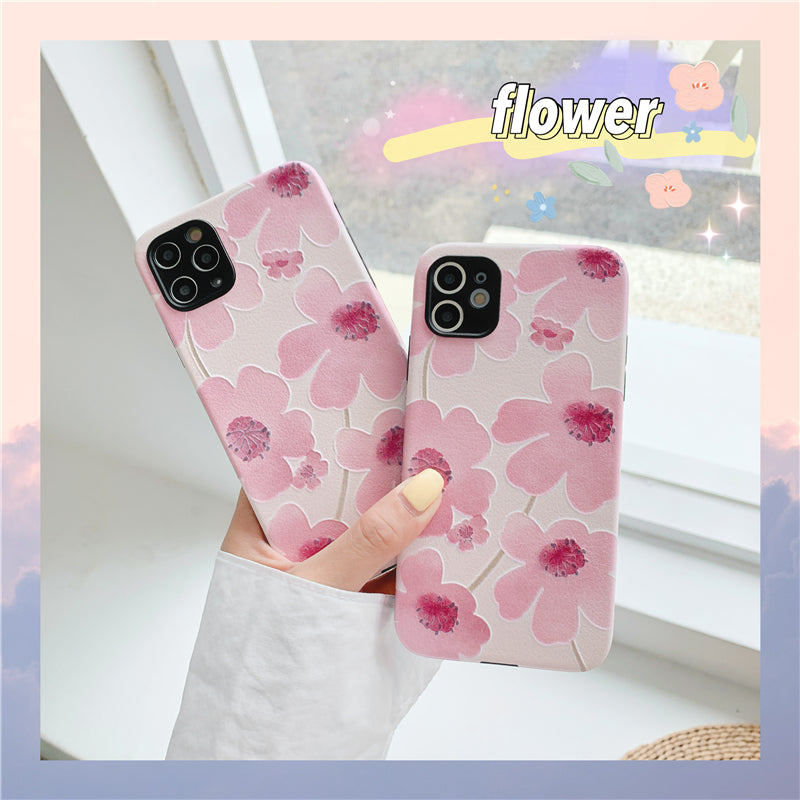 Flower phone case
