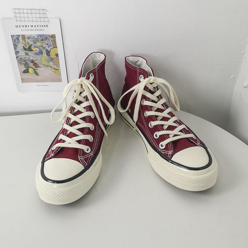 Student canvas shoes
