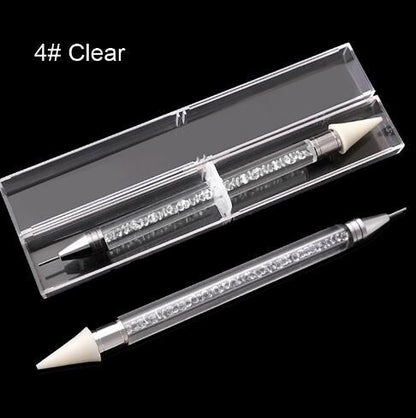 Dual-ended Nail Dotting Pen Diamond Painting Pen Crystal Beads