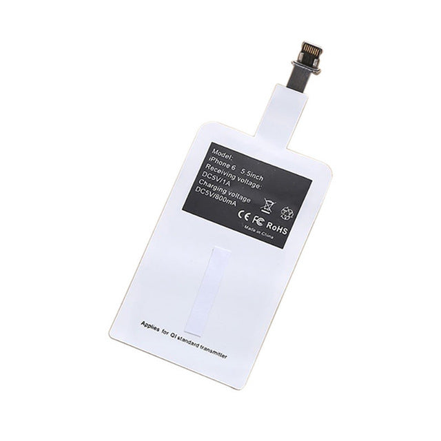 Qi Wireless Charger Receiver Module for iPhone Smart Charging Adapter Receptor for Android Wireless Charger Transmitter