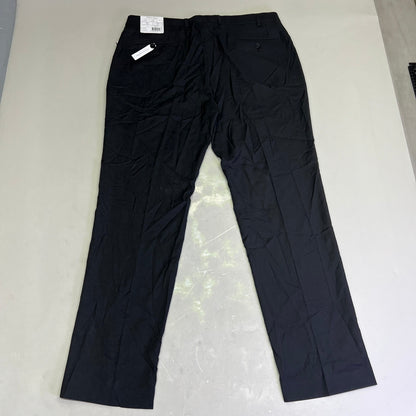 CALVIN KLEIN Slim Fit Slack Dress Pants Men's Sz 36W X 30L Black JMROPJJX0001