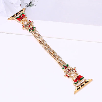 Christmas Party Decor Watch Strap Compatible With Watches