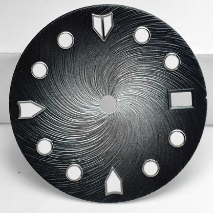 285mm Gradient-Textured Luminous Watch Dial Accessory