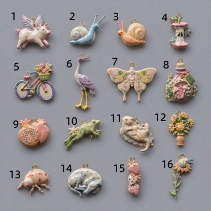 Simple And Versatile Cartoon Animal Pendant