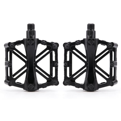 Mountain Bike Boxed Pedal All Aluminum Alloy Material Non-Slip Increase Widening Pedal Accessories