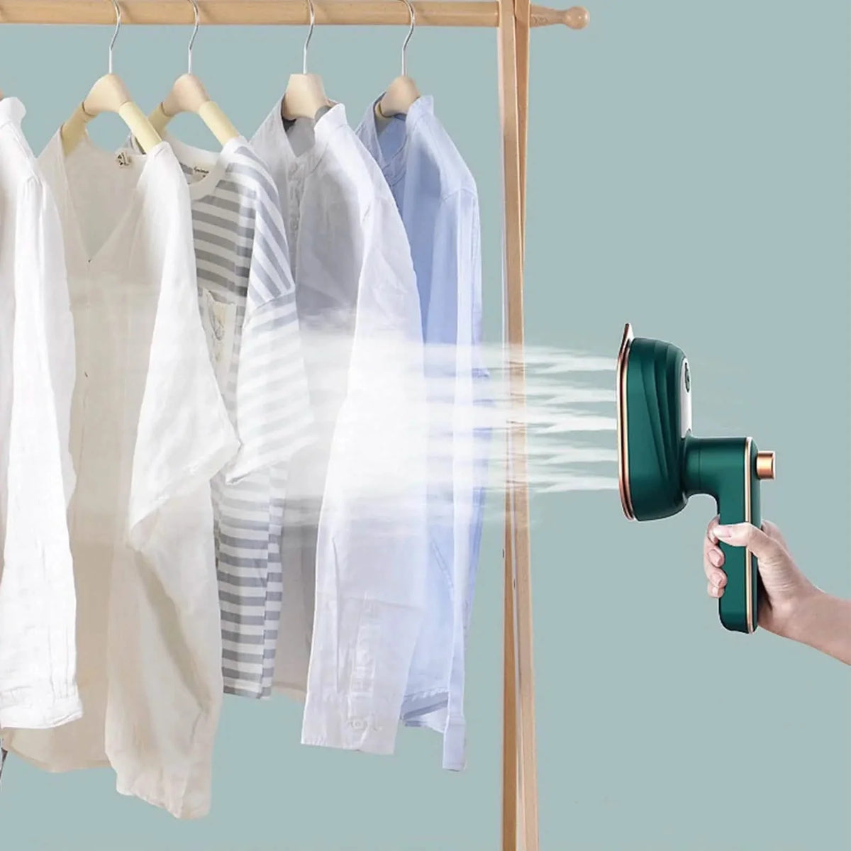 180° Rotating Mini Portable Folding Steam Iron