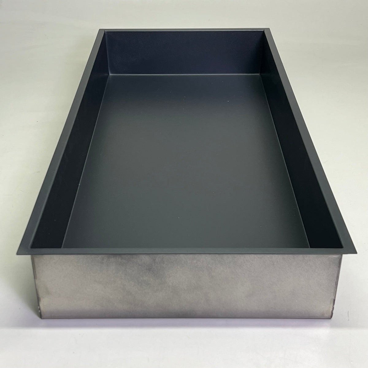 SAMUEL MUELLER Recessed Horizontal Shower Storage Pod Sz 34.5", Matte Black