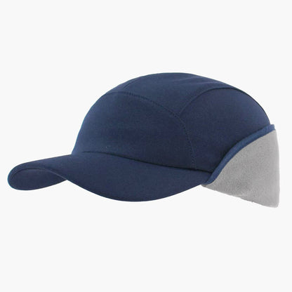 Outdoor Fleece-lined Warm Ponytail Baseball Cap With Ear Flaps
