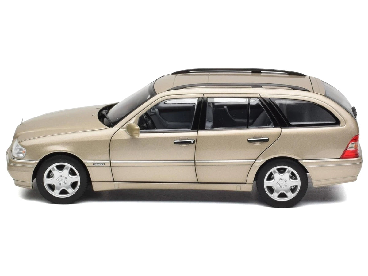 1997 Mercedes-Benz C-Class T-Model Smoke Silver Metallic 1/18 Diecast Model Car by Norev