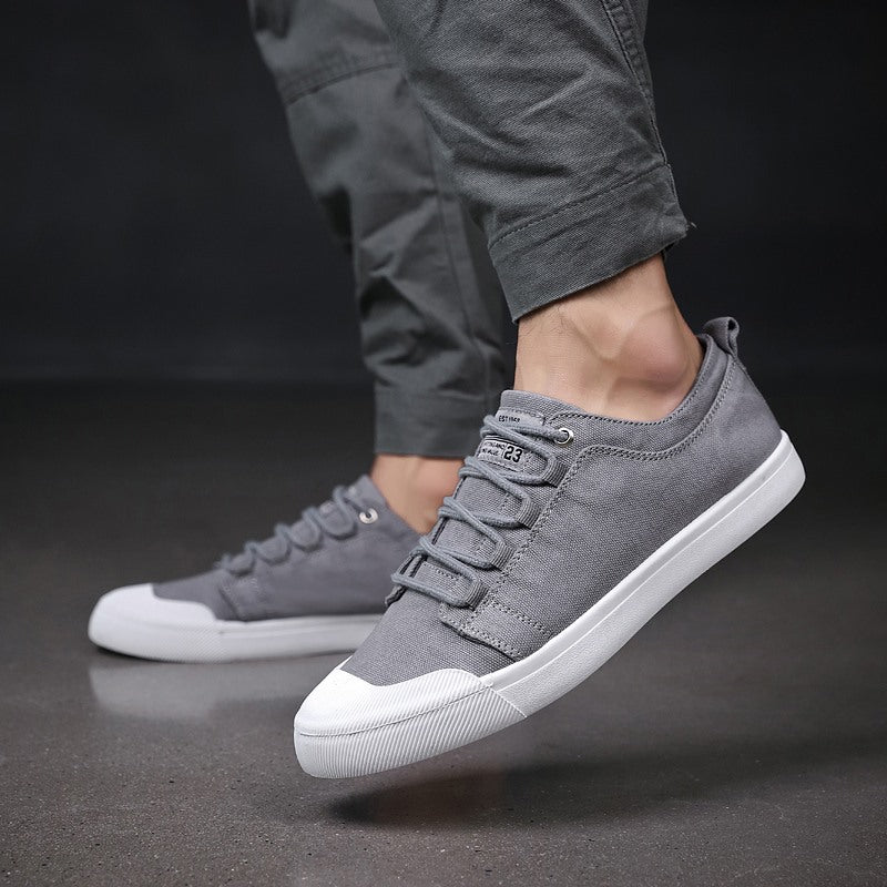 Korean men's canvas shoes