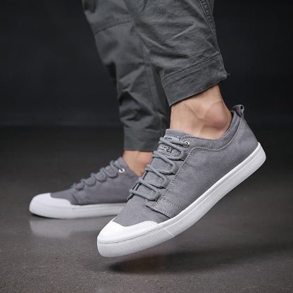 Korean men's canvas shoes