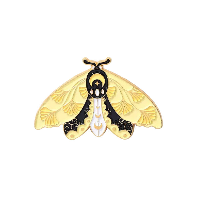 Insect-shaped Metal Badge With A Personalized Design