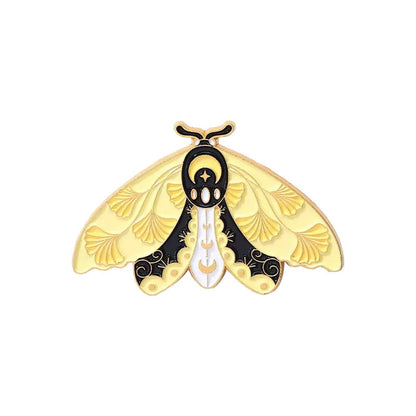 Insect-shaped Metal Badge With A Personalized Design