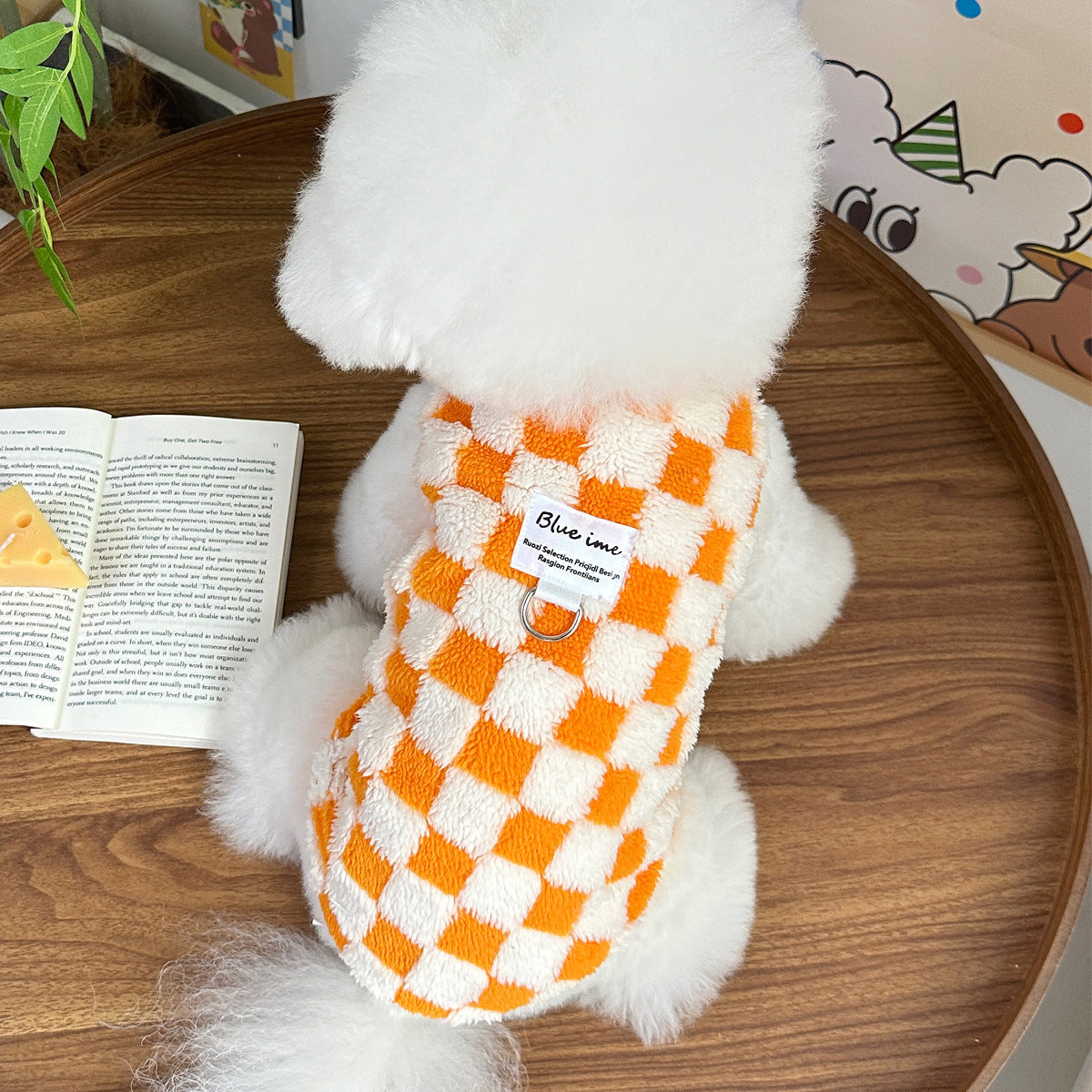 Cat Clothes Teddy Bichon VIP Traction Vest