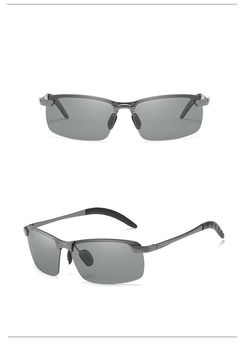 Men's retro color sunglasses