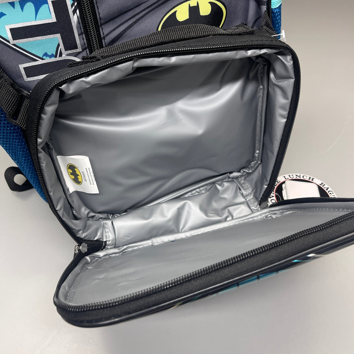 ACCESSORY INNOVATIONS Batman Backpack & Lunch Bag Blue (New)