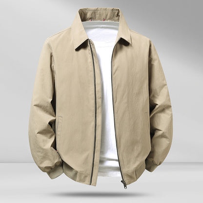 Men's Lapel Jacket Spring Autumn Outerwear